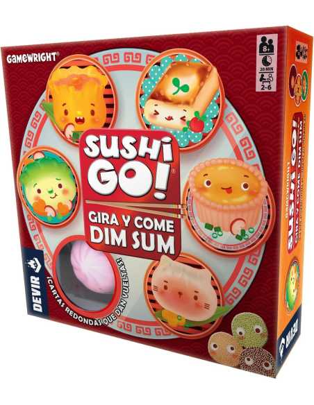 Sushi Go Gira y Come Dim Sum