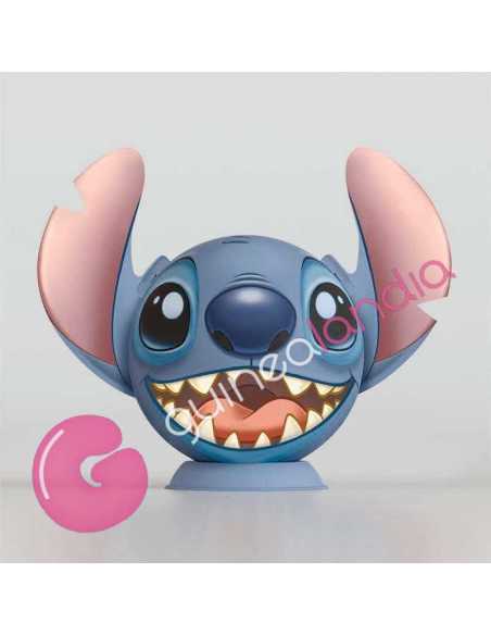 Stitch con Orejas Puzzle 3D