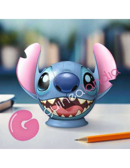 Stitch con Orejas Puzzle 3D