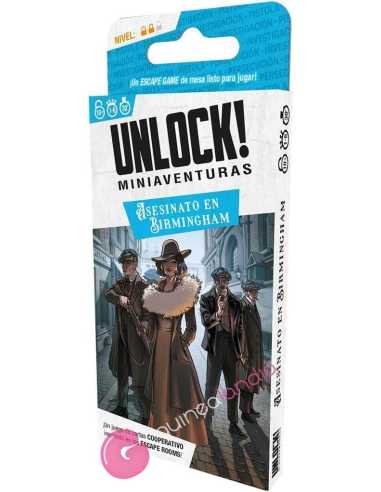 Unlock! Miniaventuras: Asesinato en Birmingham
