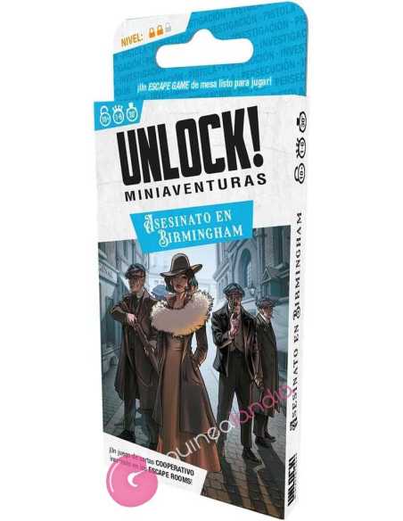 Unlock! Miniaventuras: Asesinato en Birmingham