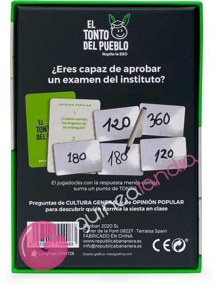 El Tonto del Pueblo: Repite la ESO