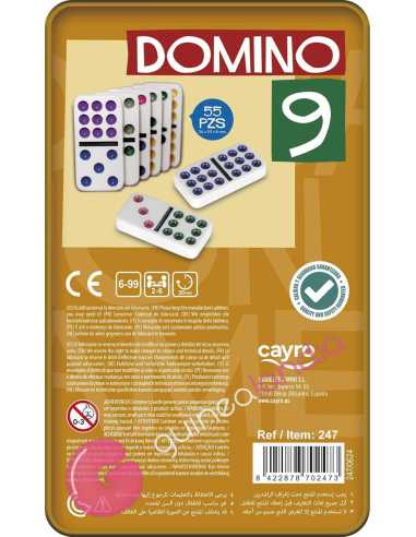 Dominó Colores Doble 9