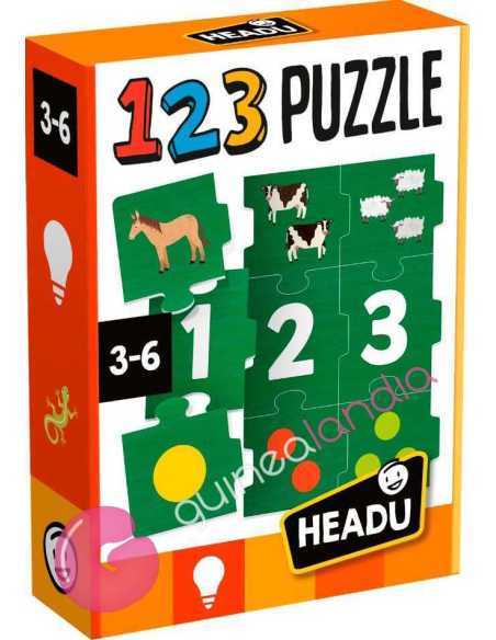 1 2 3 puzzle - Headu