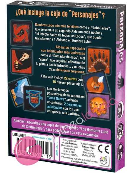 Hombres Lobo de Castronegro: Personajes – Expansión