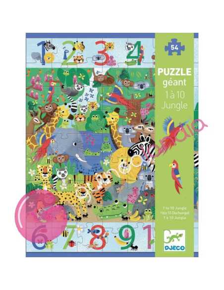 Puzzle Géant 1 a 10 – Jungle