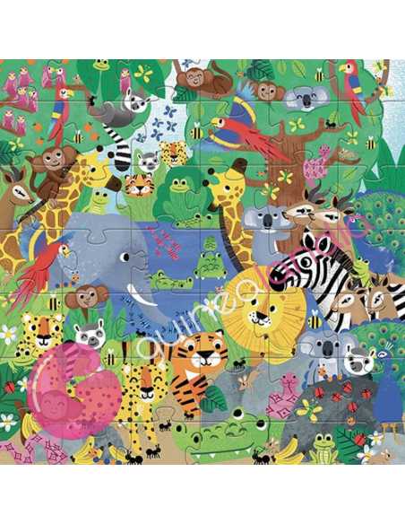 Puzzle Géant 1 a 10 – Jungle