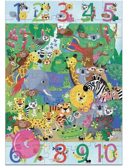 Puzzle Géant 1 a 10 – Jungle