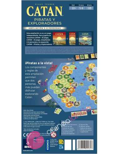 Catan: Piratas y Exploradores – Ampliación 5-6...