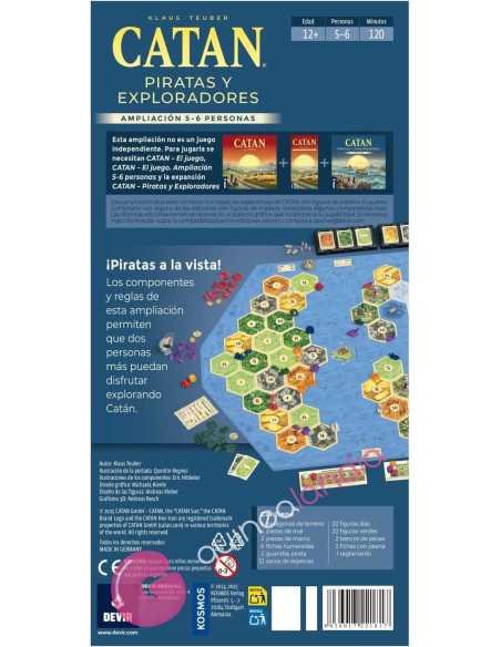 Catan: Piratas y Exploradores – Ampliación 5-6 Jugadores