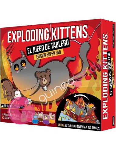 Exploding Kittens: El Juego de Tablero –...