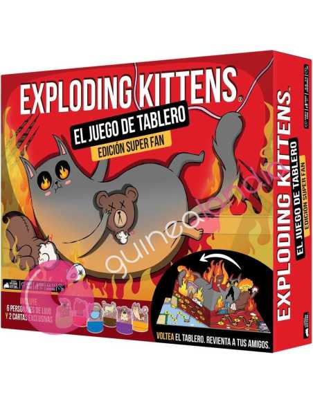Exploding Kittens: El Juego de Tablero – Edición Super Fan