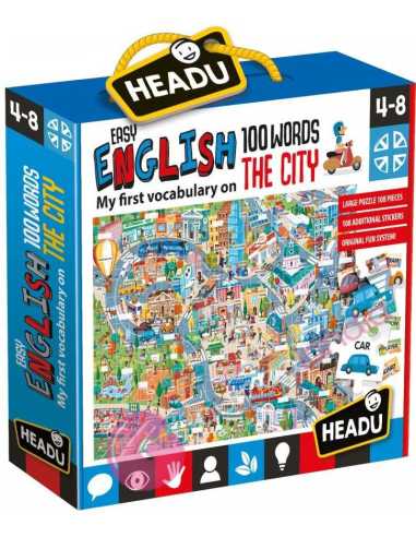 Easy English 100 Words City - Headu