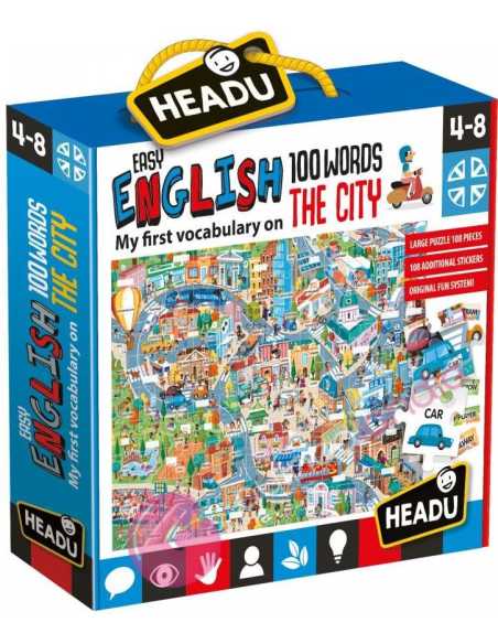 Easy English 100 Words City - Headu
