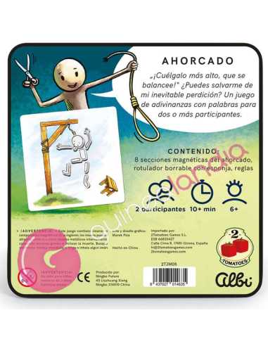 Ahorcado - Magnético