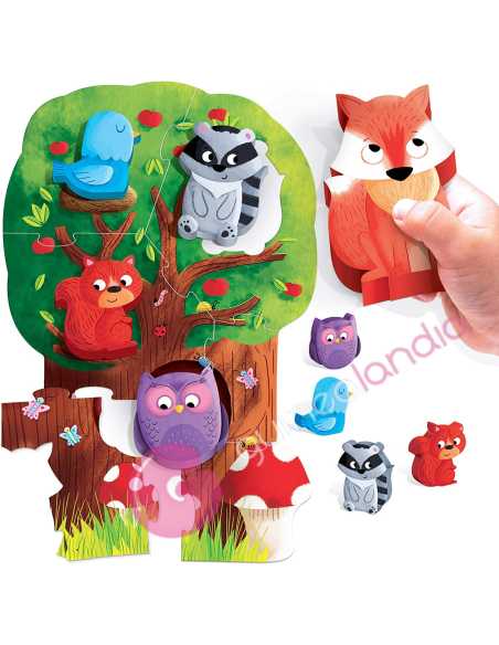 Montessori My first Puzzle - The Forest