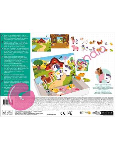 Granja Magnética – 12 Animales de Madera