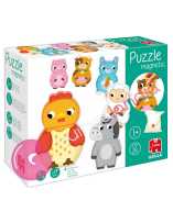 Puzzle Magnético Intercambiable Granja