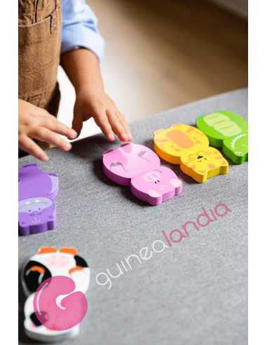 Puzzle Magnético Intercambiable Animales