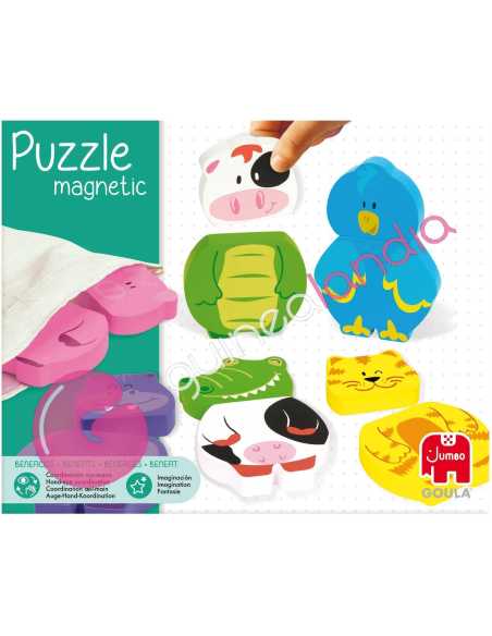Puzzle Magnético Intercambiable Animales