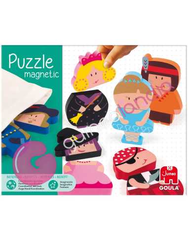 Puzzle Magnético Intercambiable Personajes