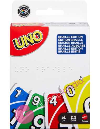 Cartas del UNO Braille
