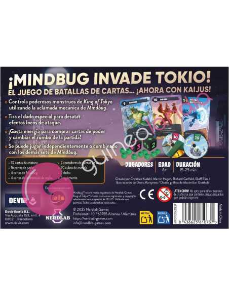 Mindbug: King of Tokyo