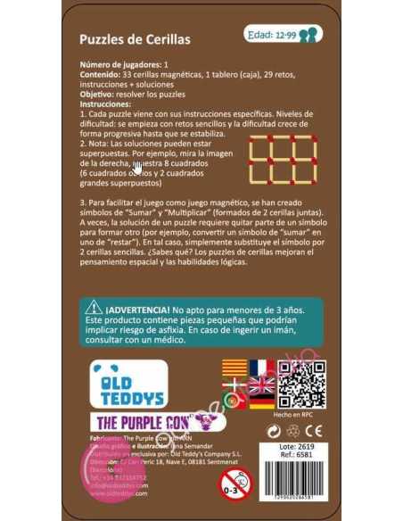 TO GO - Puzzles de Cerillas