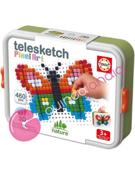Telesketch Pixel Art Nature