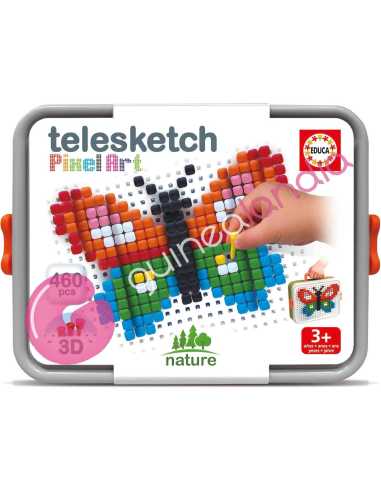 Telesketch Pixel Art Nature