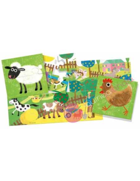 My first puzzle Farm 8+1 - Headu