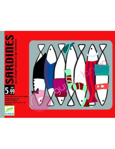 Sardines - Juego de cartas de memoria