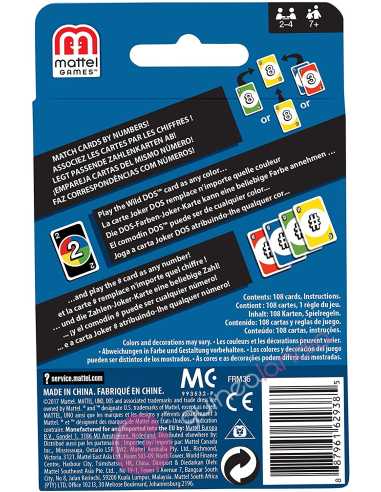 Cartas DOS - Mattel