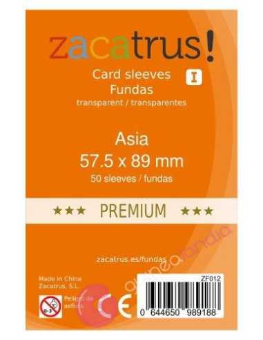 Fundas Zacatrus Asia Premium (57,5 x 89mm)