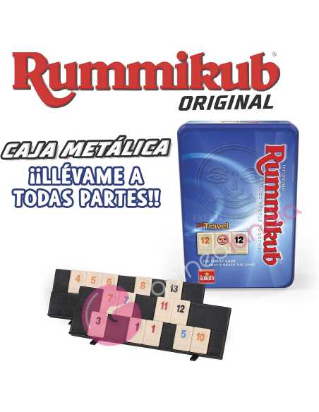 Rummikub Viaje caja metálica Goliath
