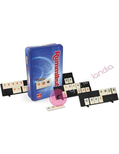 Rummikub Viaje caja metálica Goliath