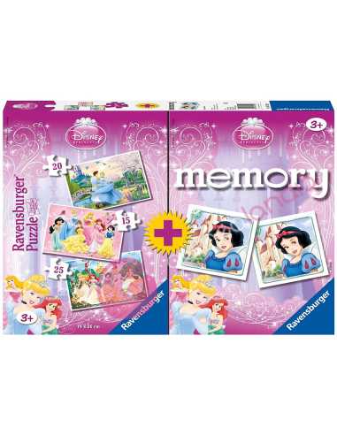 Princesas Disney Multipack Memory + 3 Puzzles