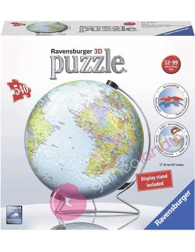 Puzzle 3D Globo 540 piezas