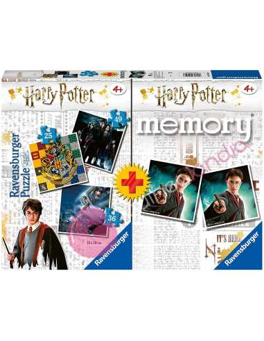 Harry Potter Multipack Memory + 3 Puzzles