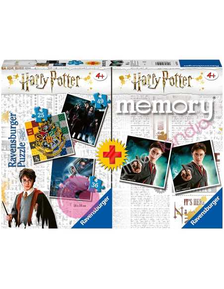 Harry Potter Multipack Memory + 3 Puzzles