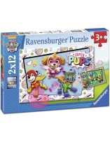 Puzzle Patrulla Canina 2x12 piezas