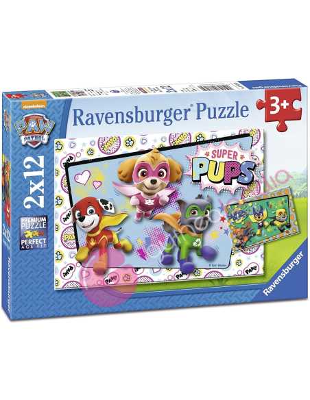 Puzzle Patrulla Canina 2x12 piezas