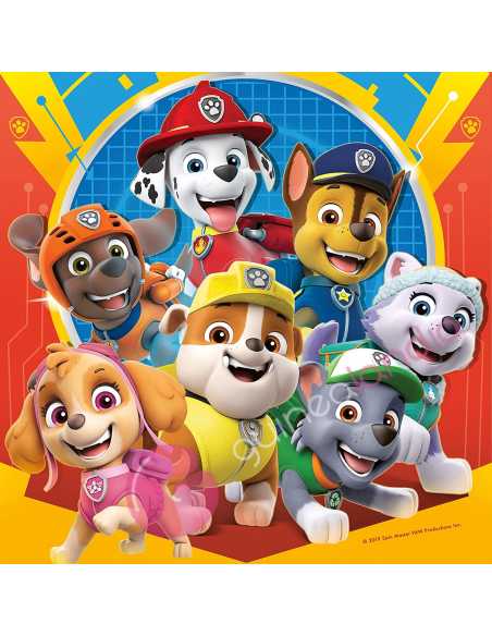 Puzzle Patrulla Canina 3x49 piezas