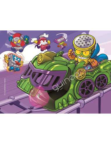 Puzzle Progresivo Super Zings 12+16+20+24 piezas