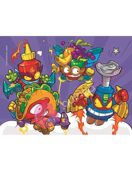 Puzzle Progresivo Super Zings 12+16+20+24 piezas