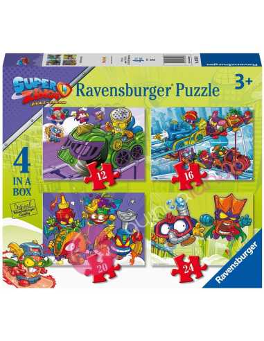 Puzzle Progresivo Super Zings 12+16+20+24 piezas