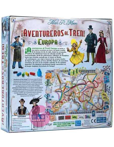 ¡Aventureros al Tren! Europa juego de mesa