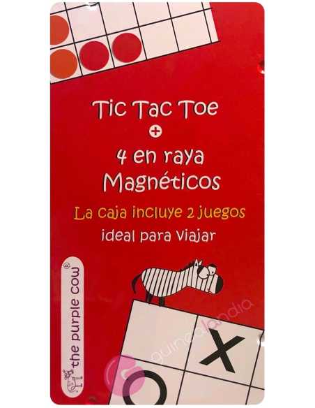 Tic Tac Toe + 4 en Raya Magnético