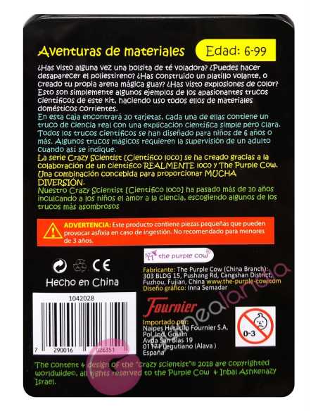 El Científico Loco: Aventuras de Materiales
