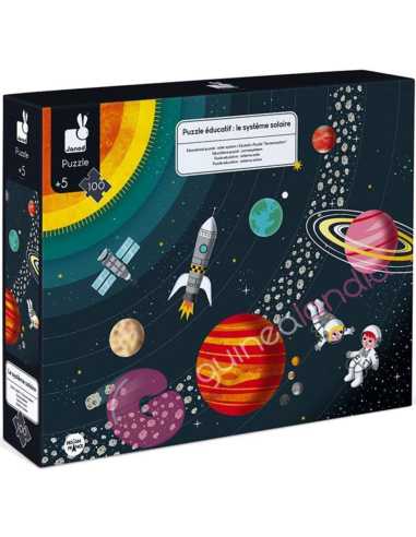 Puzzle Educativo Sistema Solar - Janod